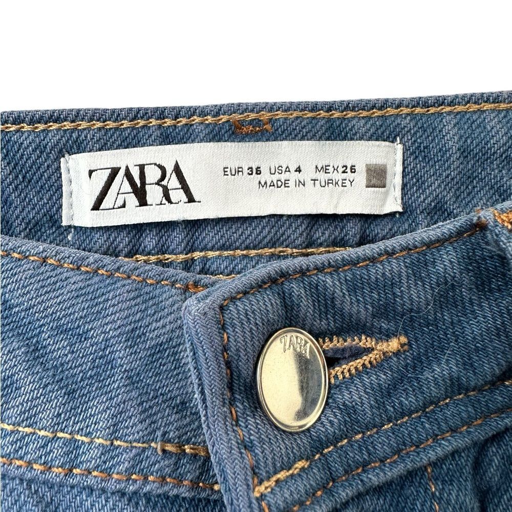 High-rise Zara jeans, size 4 - Picture 3 of 7